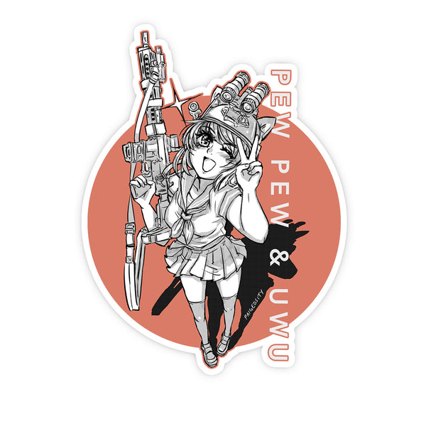 TACTICOOL Pewuwu Sticker