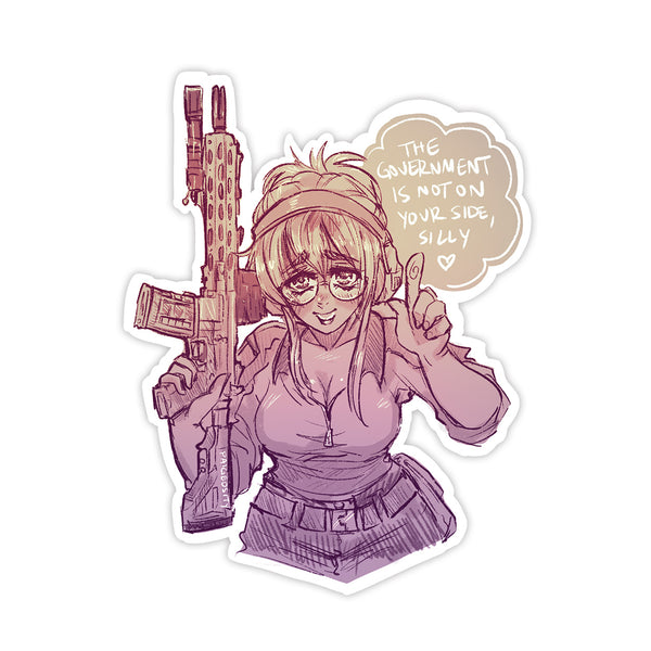 TACTICOOL Silly Government Sticker