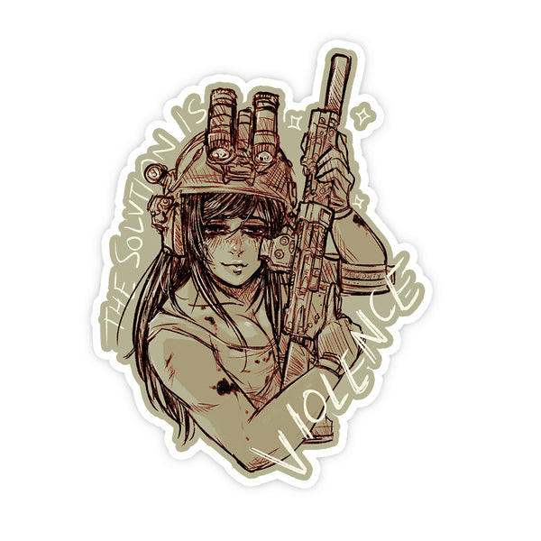 TACTICOOL The Solution Sticker