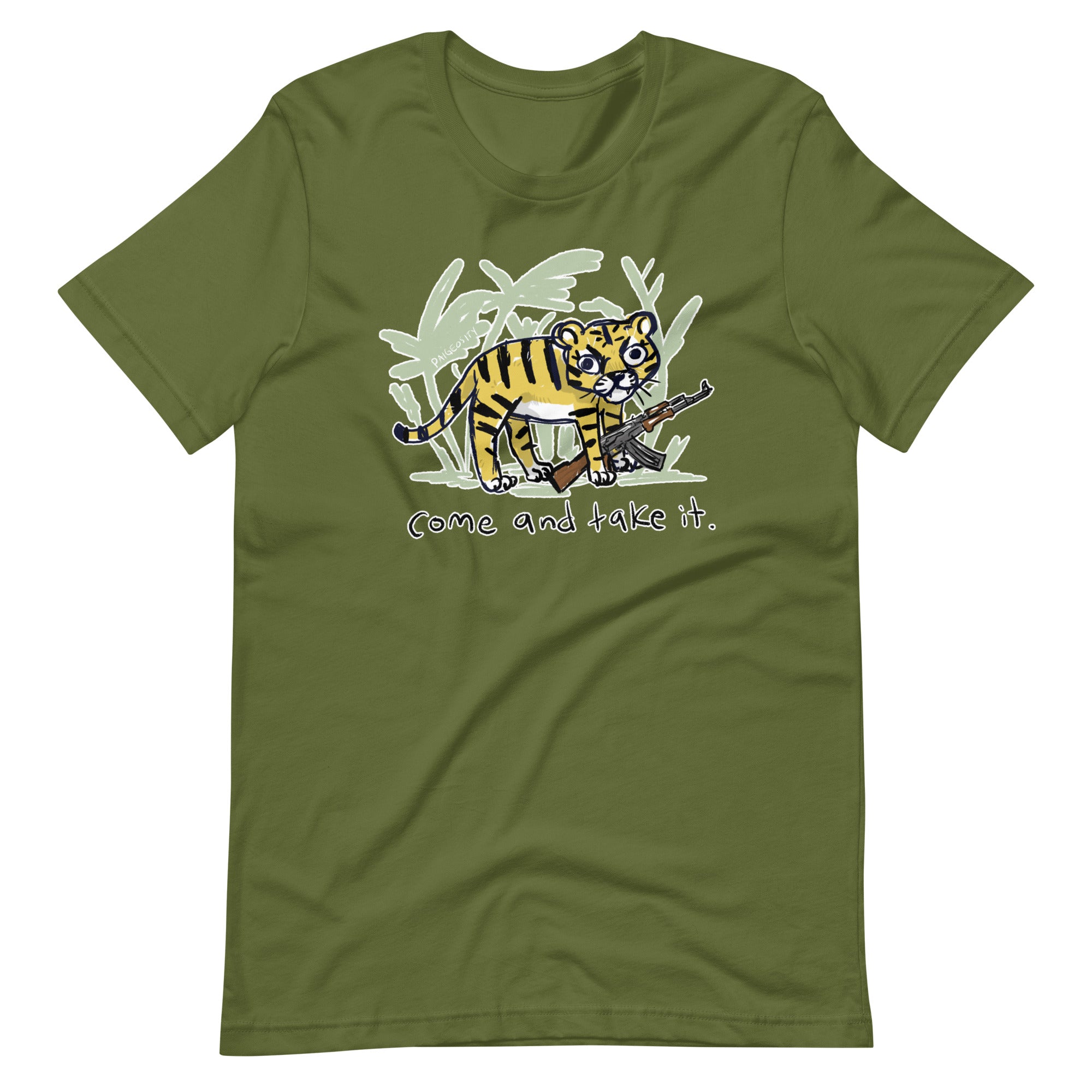 DERP Come and Take it Tiger Tee