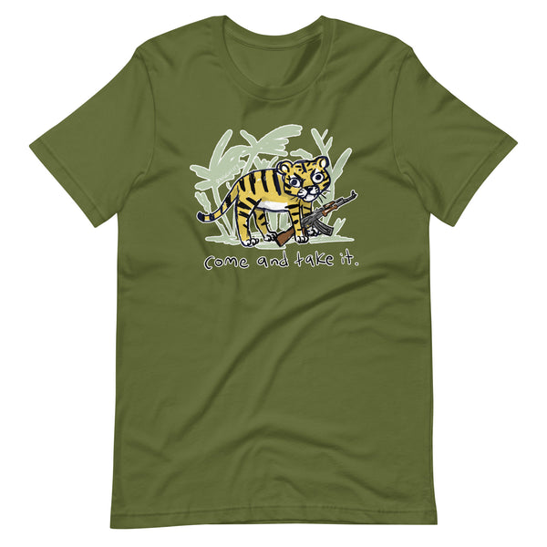 DERP Come and Take it Tiger Tee