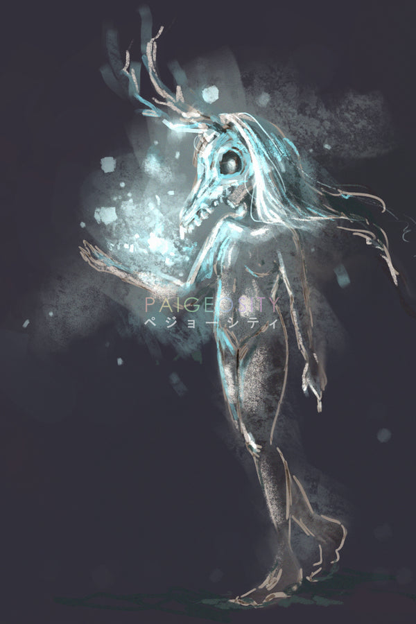 SIGNED PRINT 12"x8" Frostbite