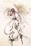 SIGNED PRINT 12"x8" Pretty Usagi Set of 3