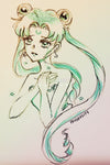SIGNED PRINT 12"x8" Pretty Usagi Set of 3