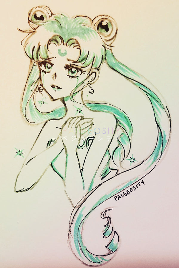 SIGNED PRINT 12"x8" Pretty Usagi Set of 3