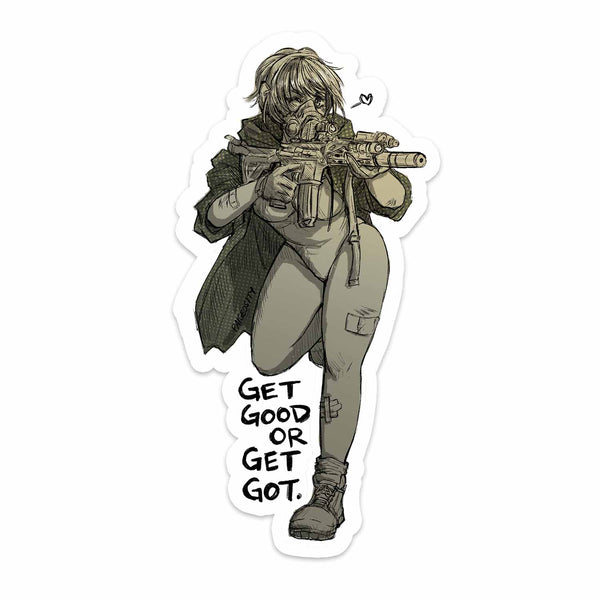 TACTICOOL Get Good Sticker