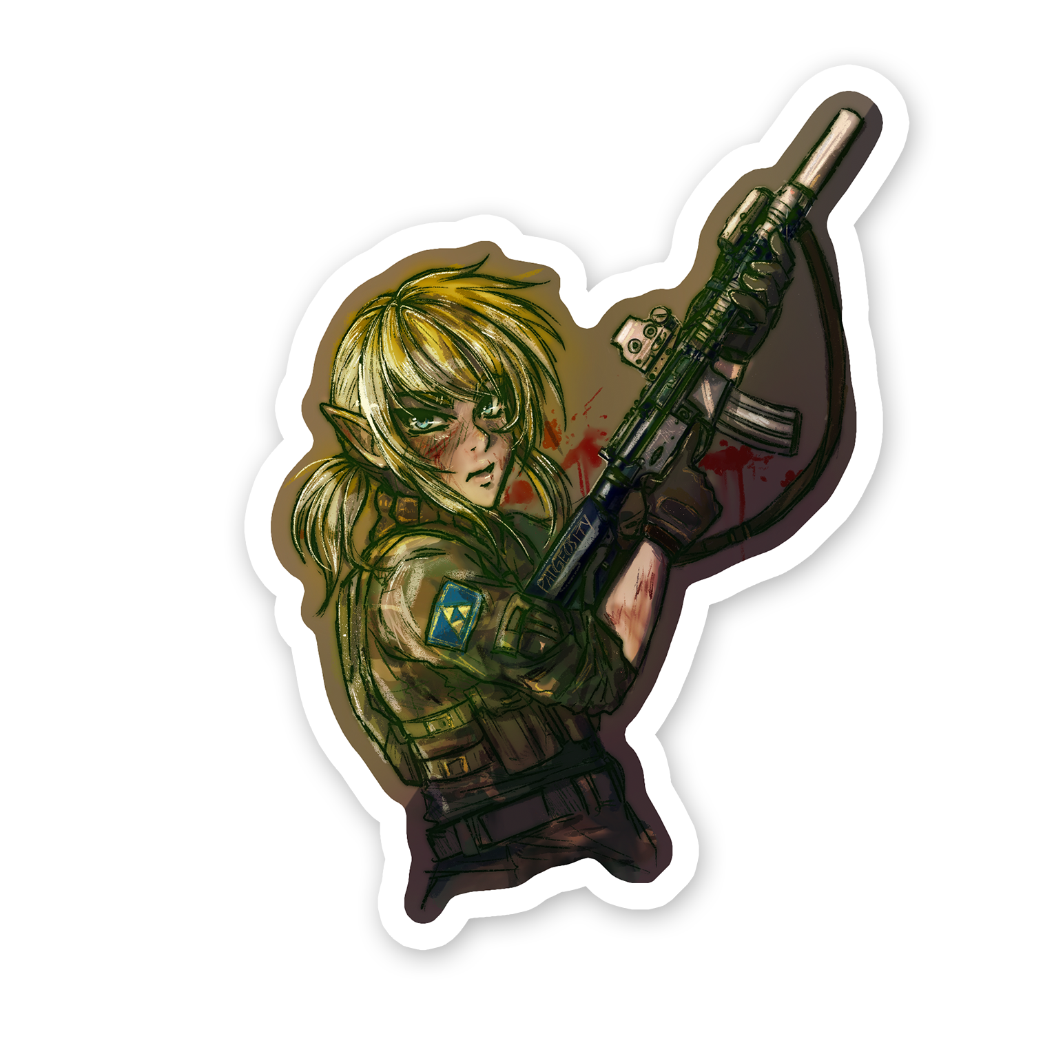 TACTICOOL Triforce Hero Sticker