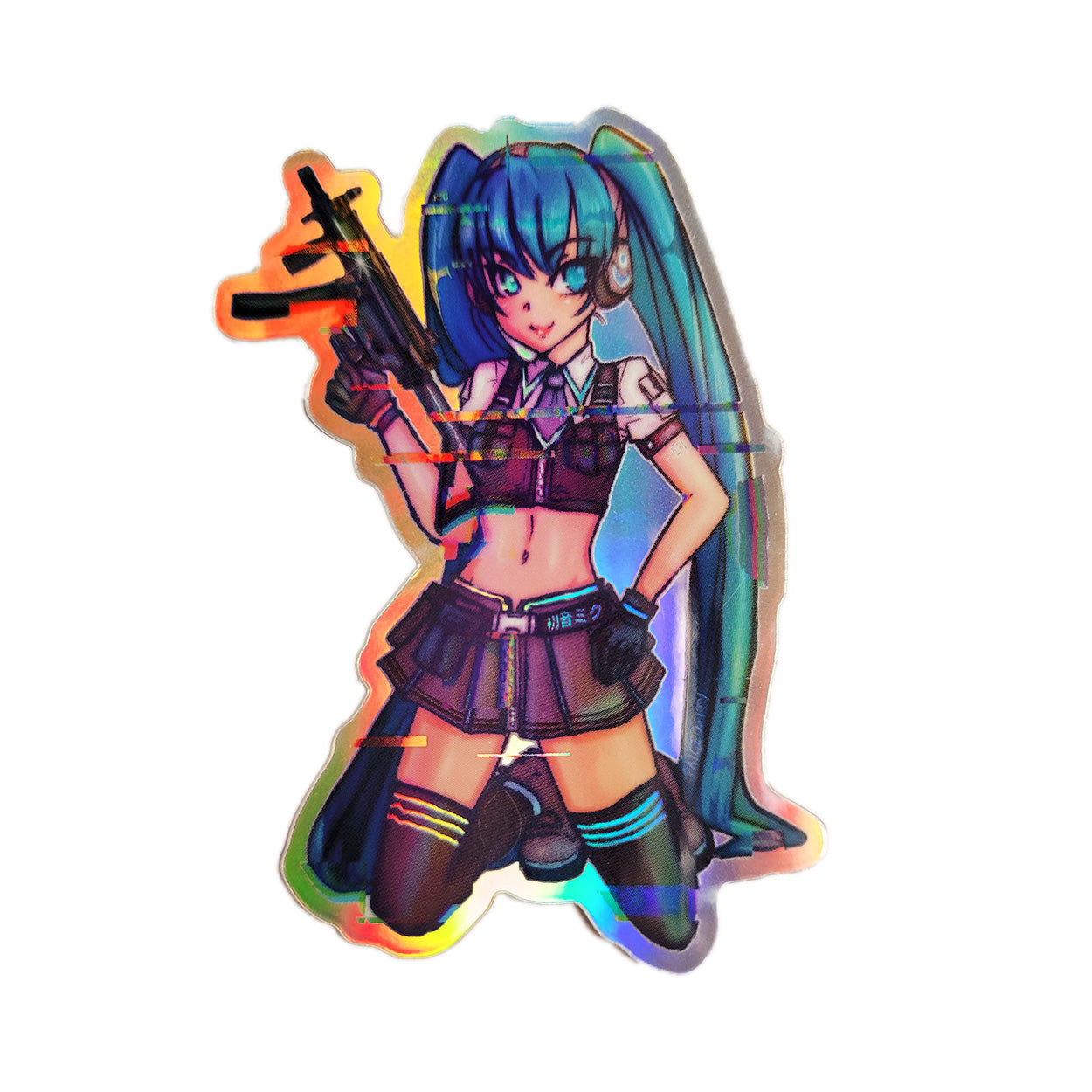 TACTICOOL PewPew Miku Sticker