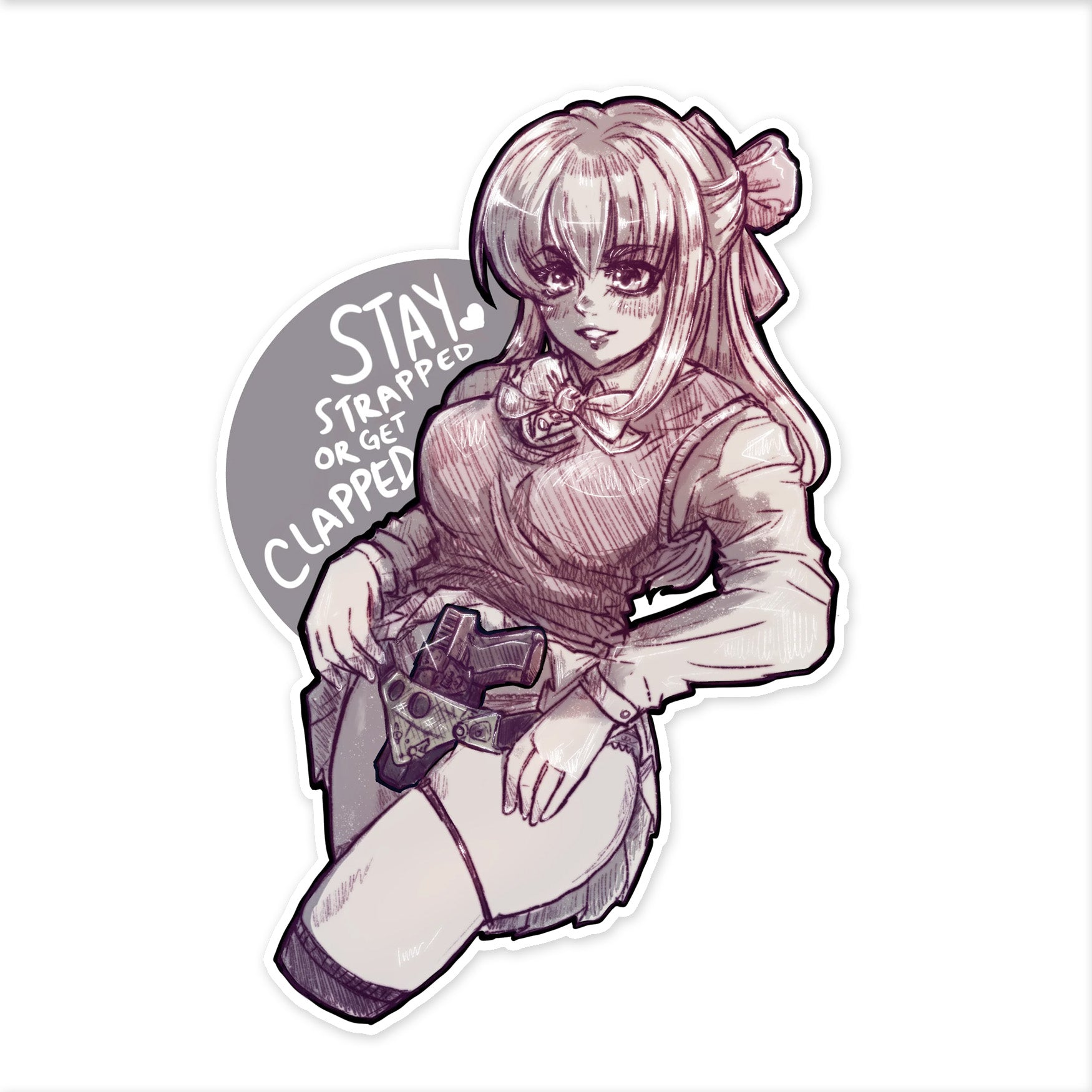 TACTICOOL Stay Strapped Sticker
