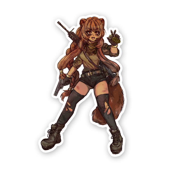 TACTICOOL Tanuki Tactical Sticker