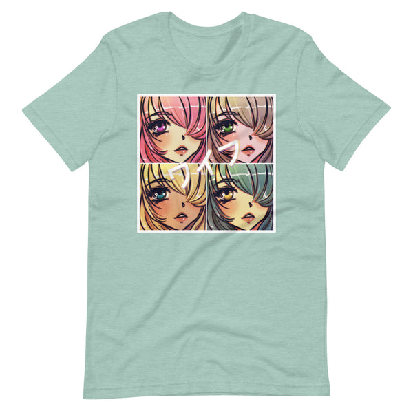 VAPORWAVE Retro Anime Waifu Tee