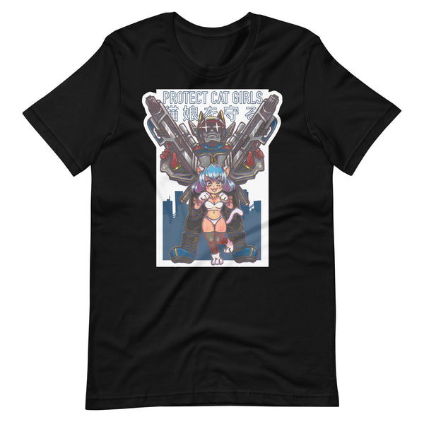 NEKO LEGION Protect Cat girls! Tee
