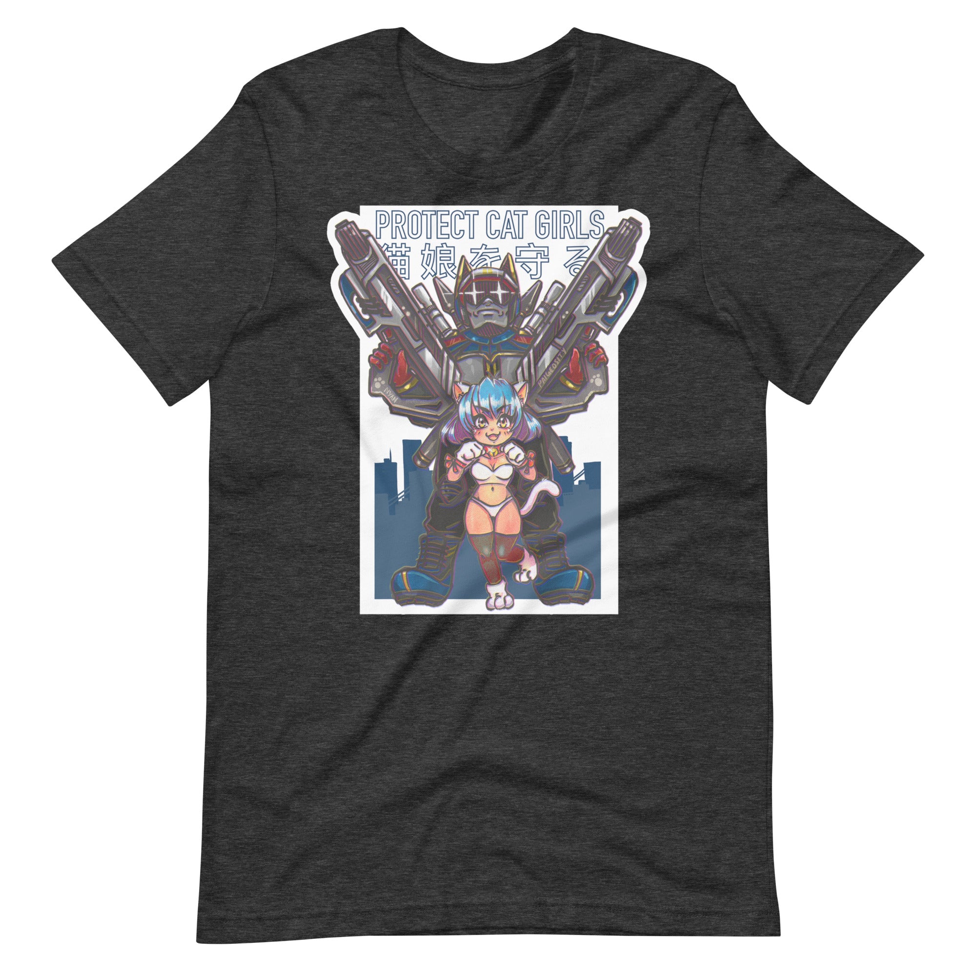 NEKO LEGION Protect Cat girls! Tee