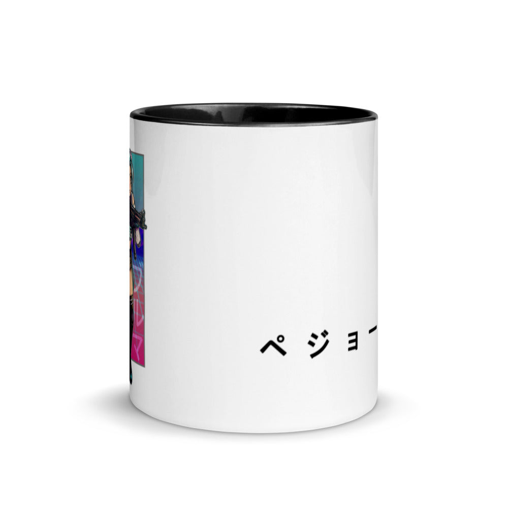 TACTICOOL Retro Blue Pew Waifu Mug
