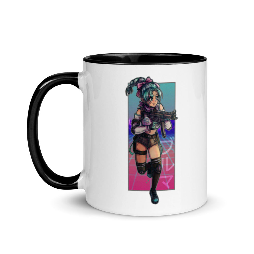 TACTICOOL Retro Blue Pew Waifu Mug