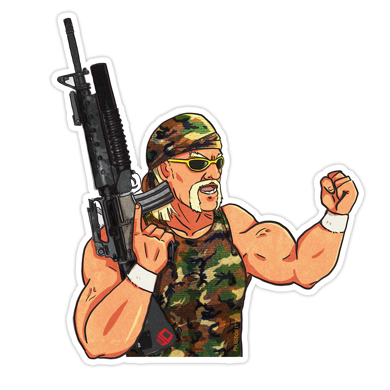 TACTICOOL Bulk Brogan Sticker