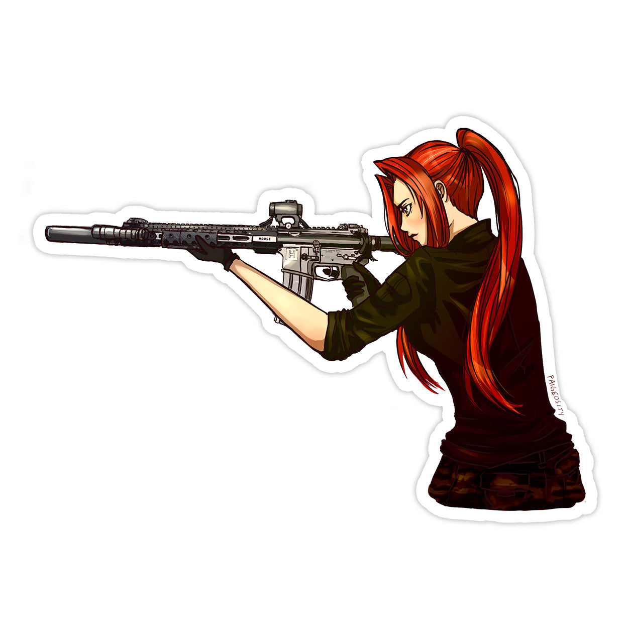 WO Raifu Hodge Sticker