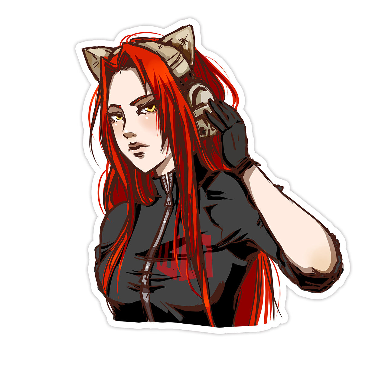 WO Raifu Weeb Sticker