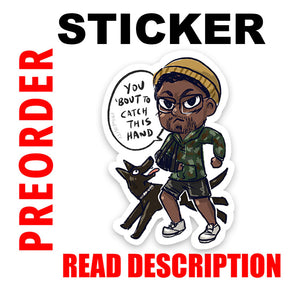 THE DEVIN FUNDRAISER Sticker [PRE ORDER]