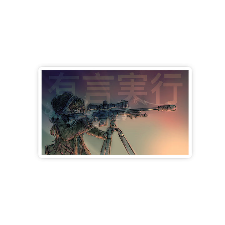 TACTICOOL Follow Through Sticker