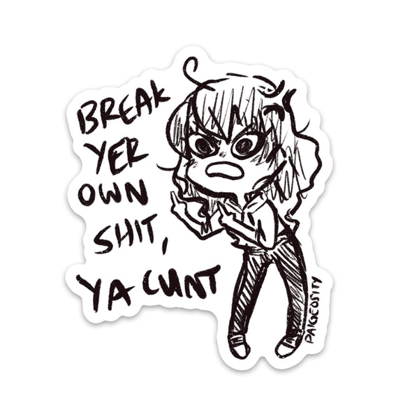 DERP Impolite but Necessary Sticker