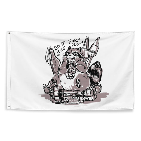DERP Crash Out Coonie Flag