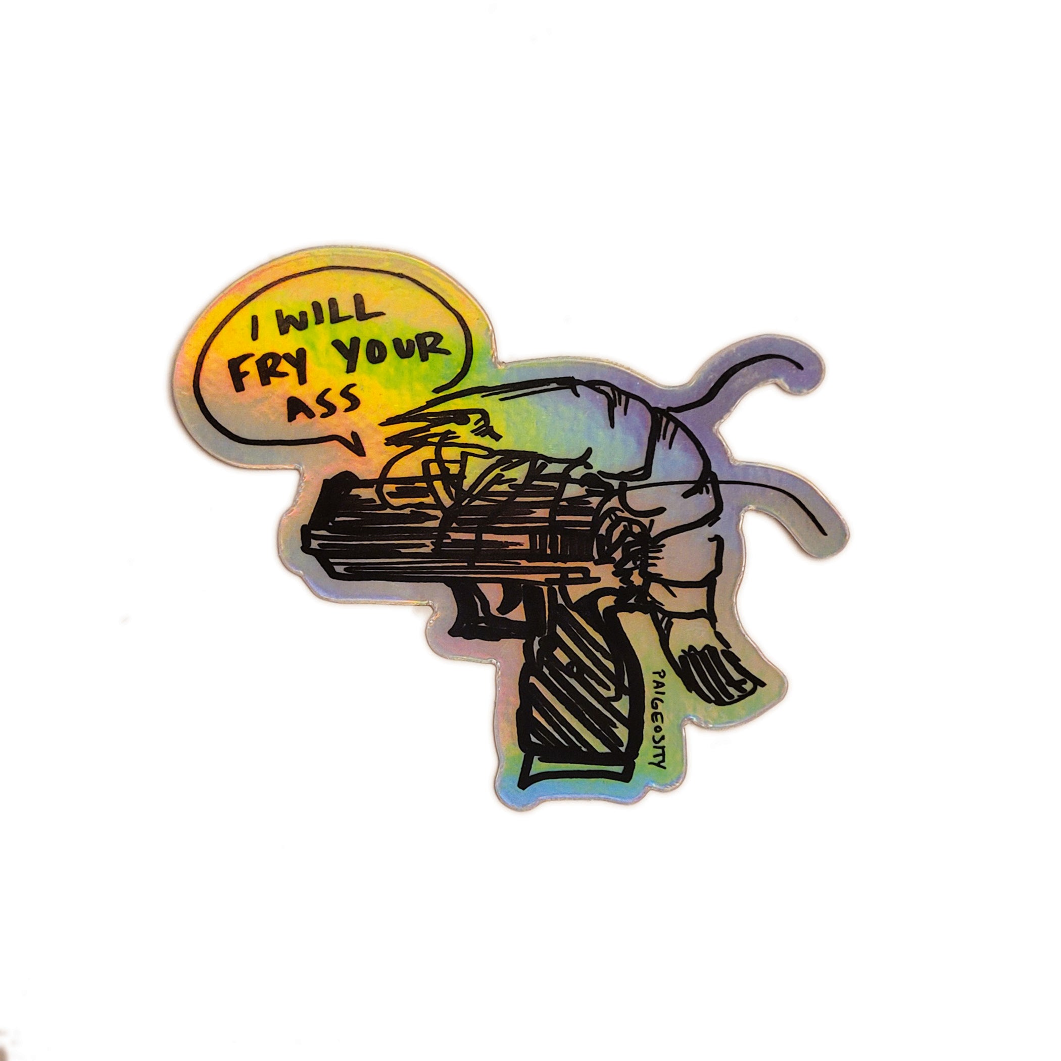 HI-HEAT KRILLER Holo Sticker