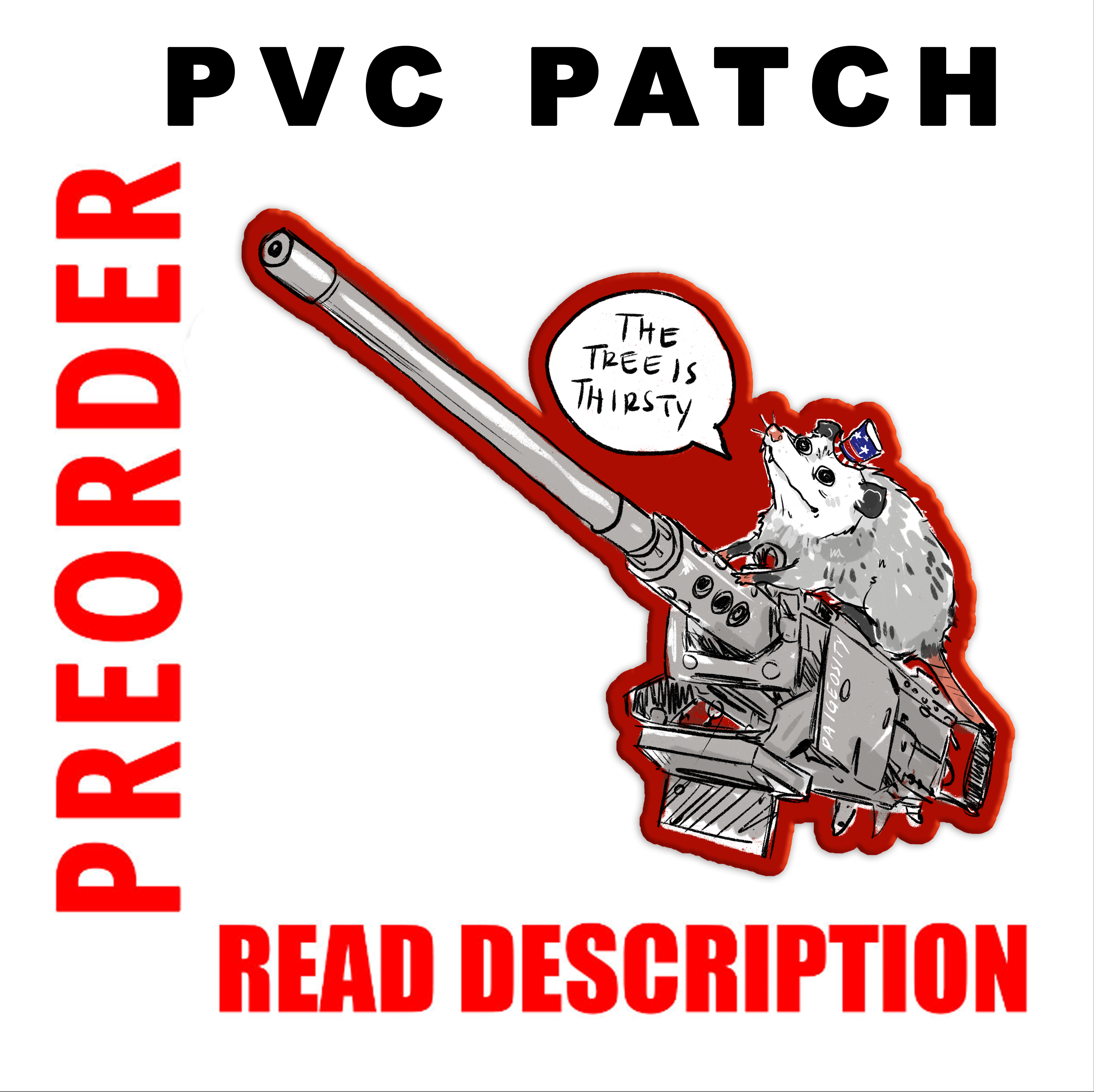 DERP Patriot Possum Patch