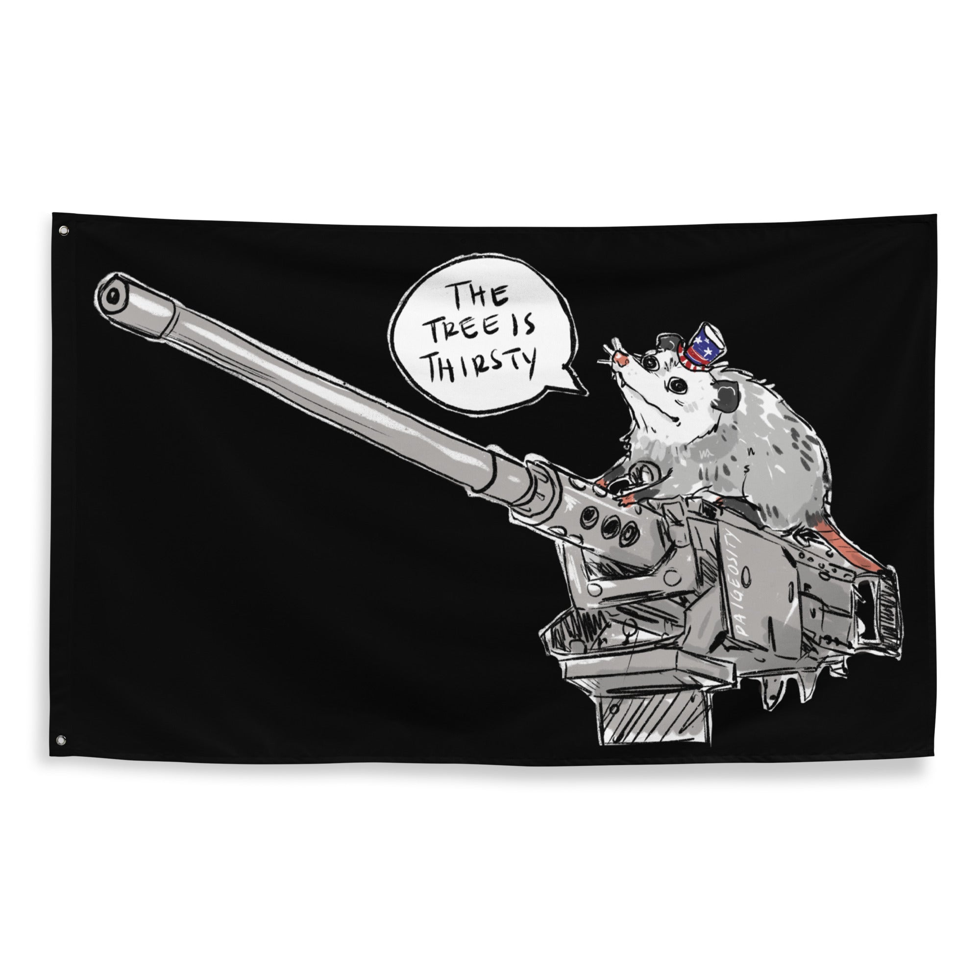 DERP Patriot Possum Flag