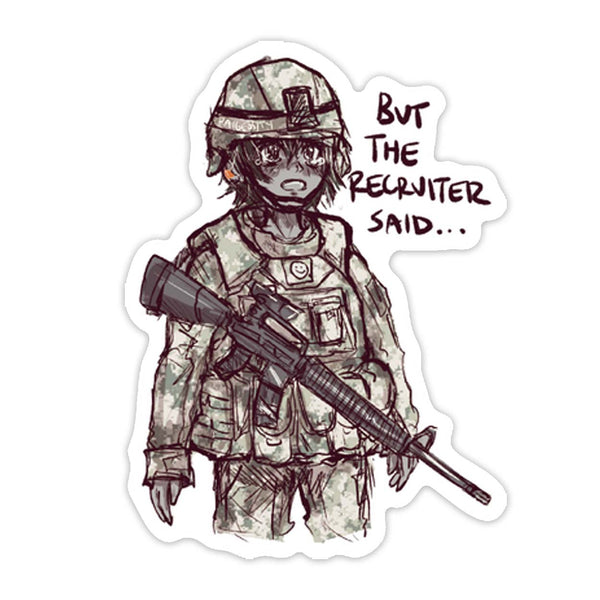 TACTICOOL Enlist Now Sticker