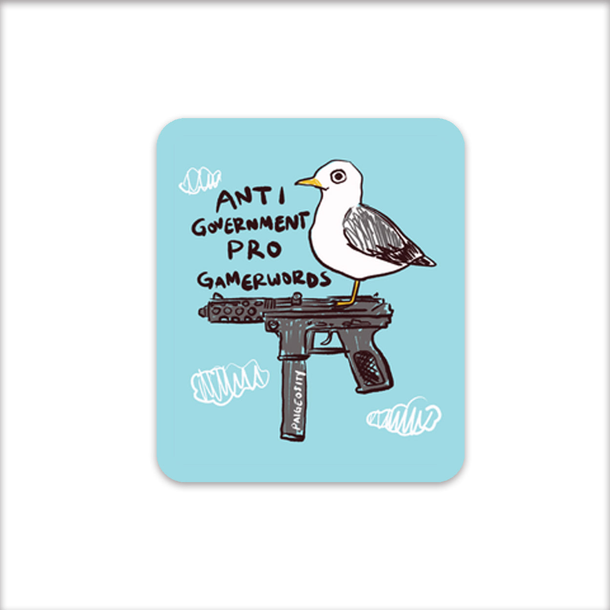 DERP Lawless Bird Sticker