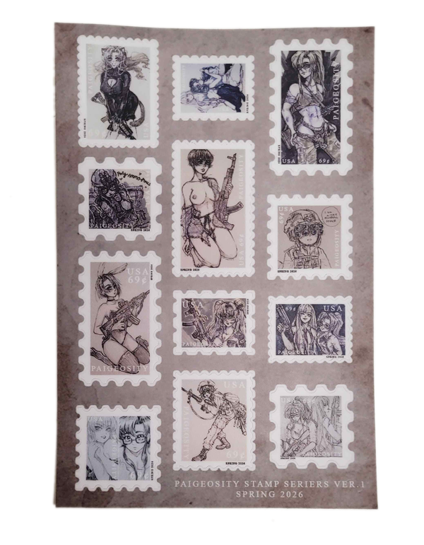 COLLECTOR Stamp Series Ver 1 Stickers
