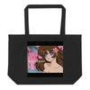 VAPORWAVE Retro Anime Beach Babe Tote