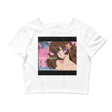 Load image into Gallery viewer, VAPORWAVE Retro Anime Beach Babe Croptop
