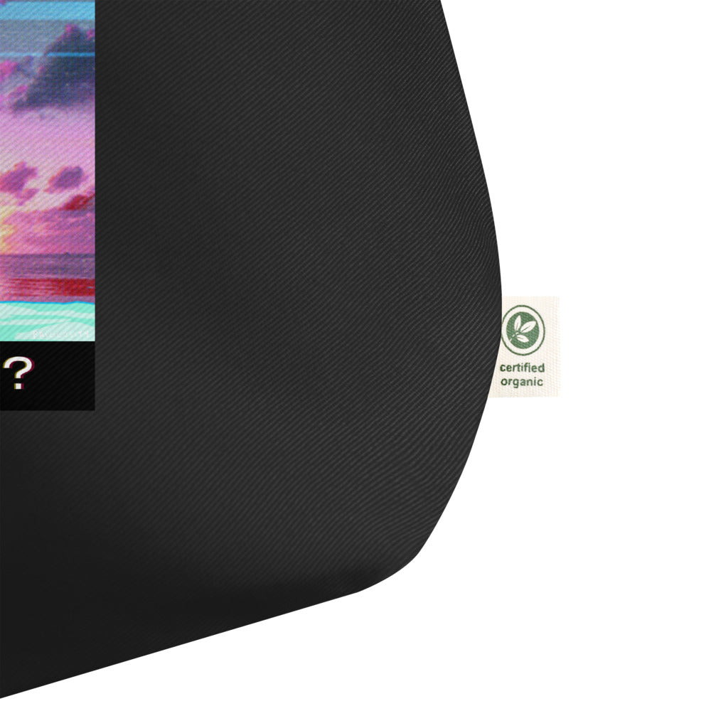 VAPORWAVE Retro Anime Sunset Babe Tote