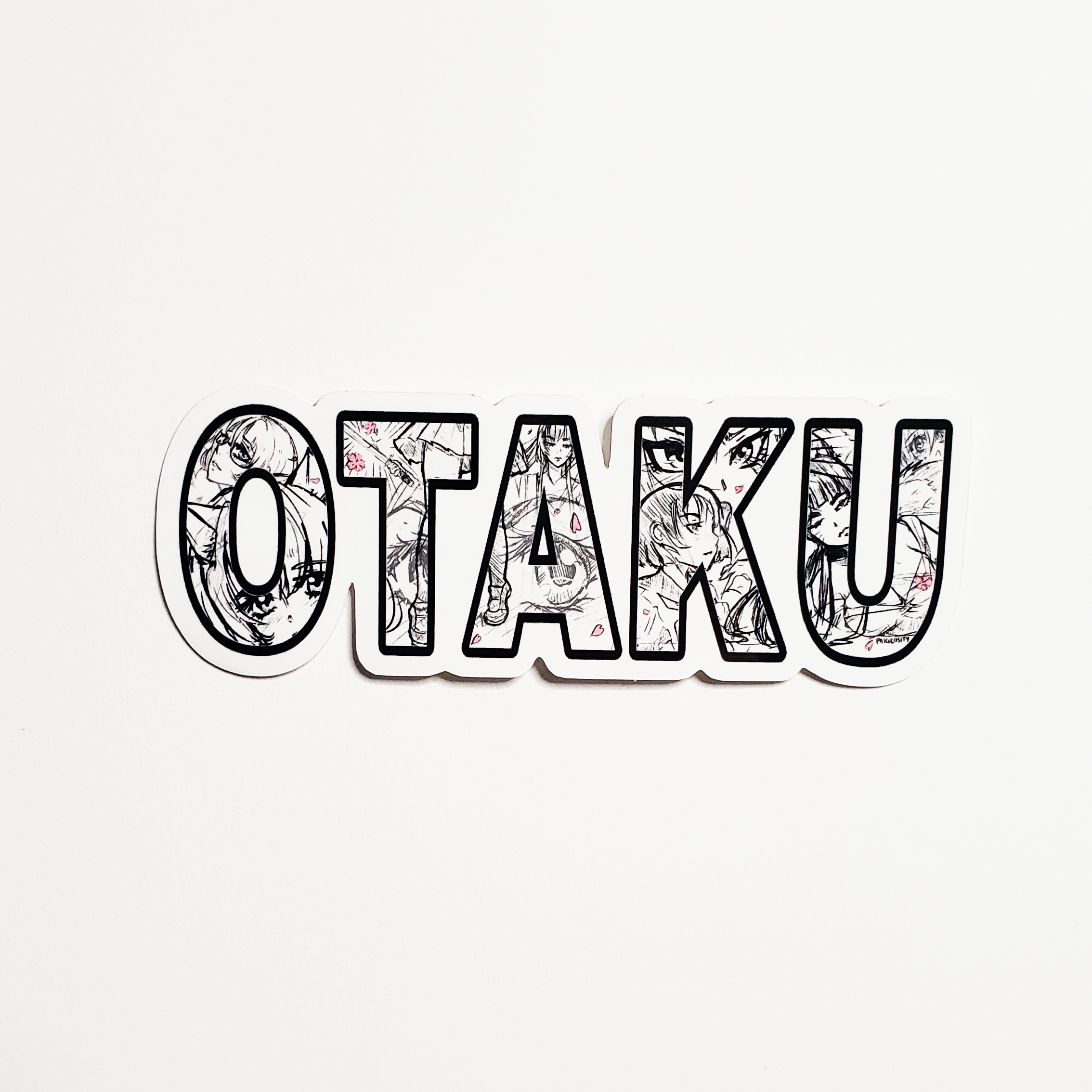 Otaku World Stickers for Sale