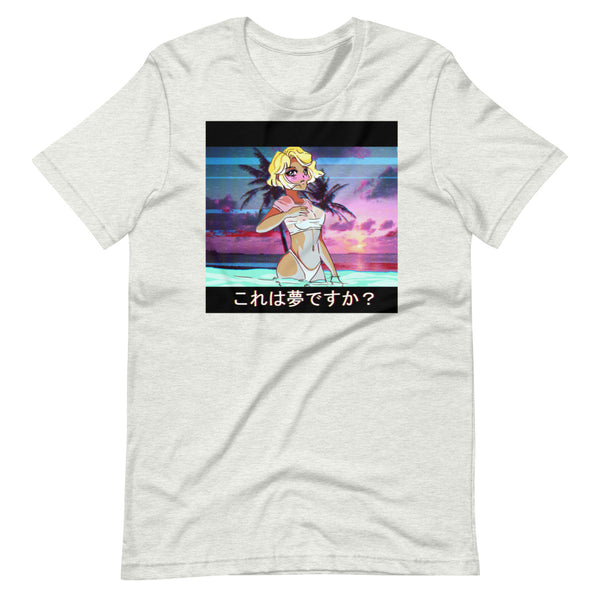 VAPORWAVE Retro Anime Sunset Babe
