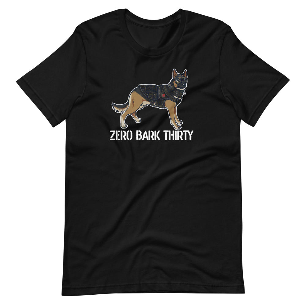 WO Doggo Zero Bark Thirty Tee
