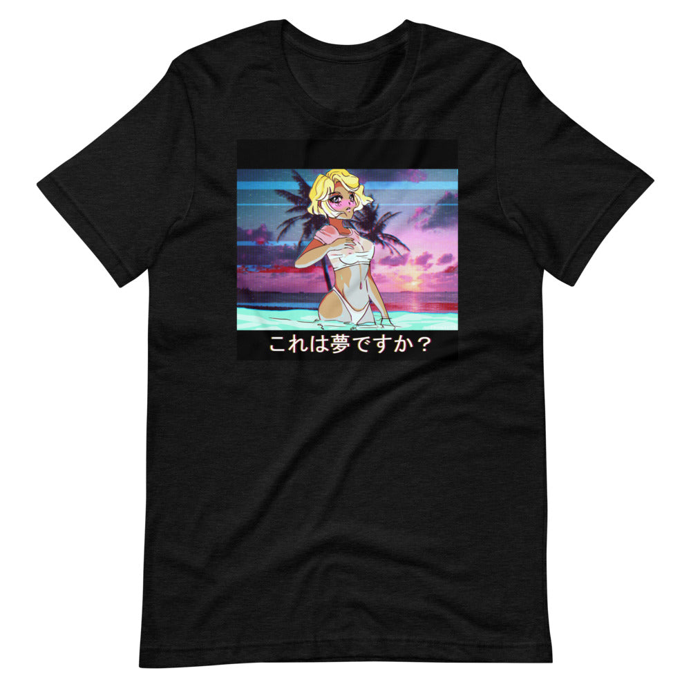 VAPORWAVE Retro Anime Sunset Babe