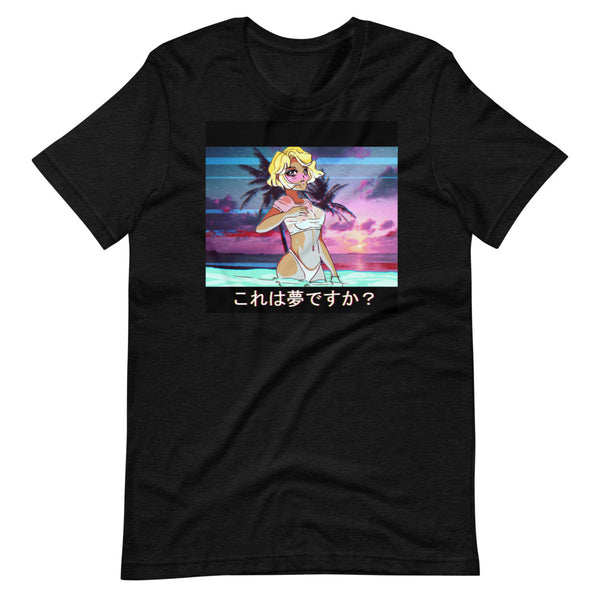 VAPORWAVE Retro Anime Sunset Babe