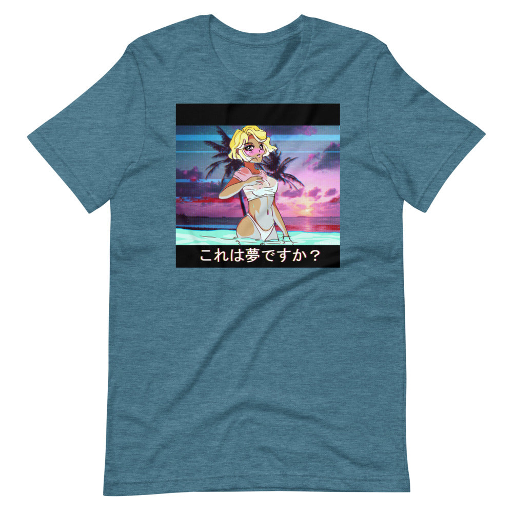 VAPORWAVE Retro Anime Sunset Babe
