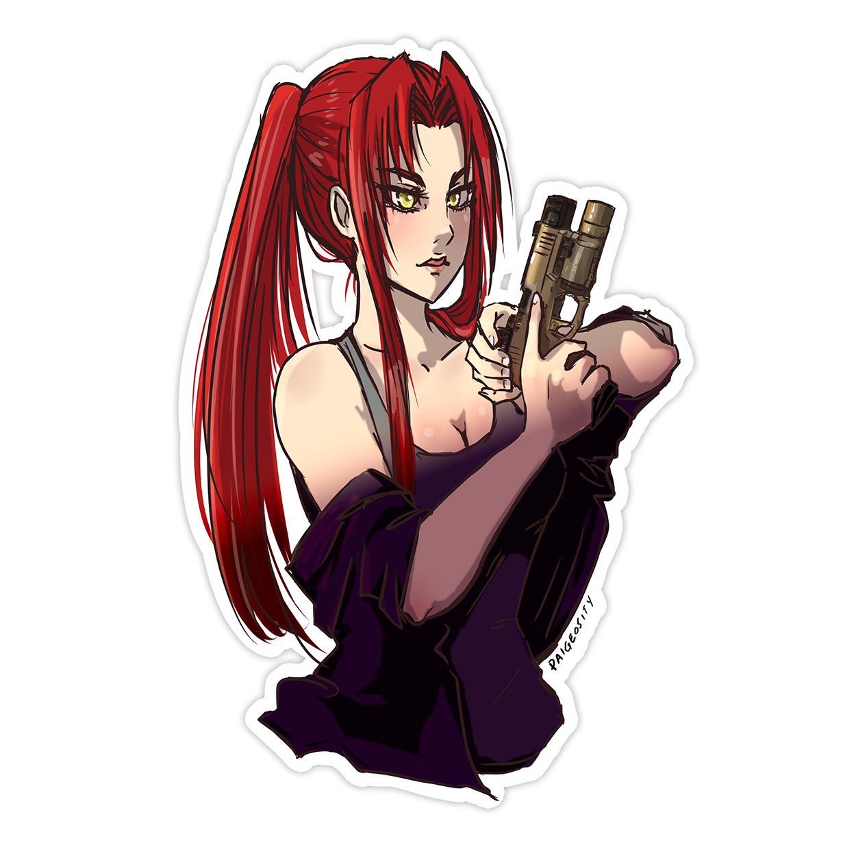 WO Raifu Glock Sticker